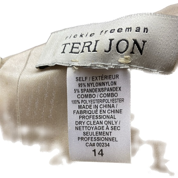 Sparkly Teri Jon Dress - Size 14 - Picture 4 of 4